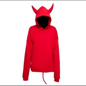 Ryder Studios Devil Horn Hoodie  *SOLD*
